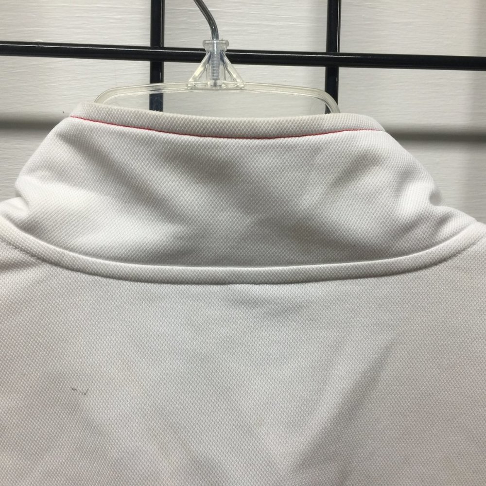 Nike Warm Up Jacket Medium Dri-Fit Red White Black - Picture 7 of 9
